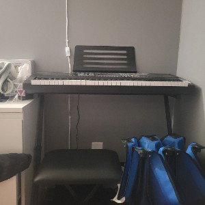 Dark piano
