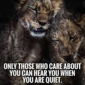 I know
