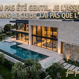 j’ai pas été gentil, je l’assume, mais dans le cœur j’ai pas que de la bitume 