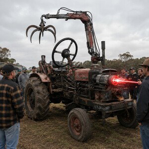 weary Dunlop tractor 