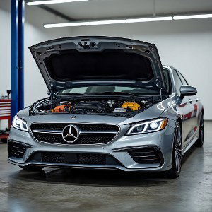 let's pull inside the benz
