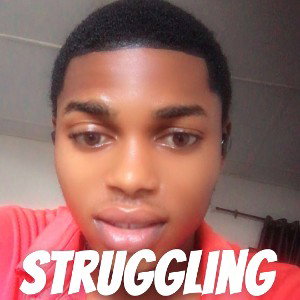 struggling 