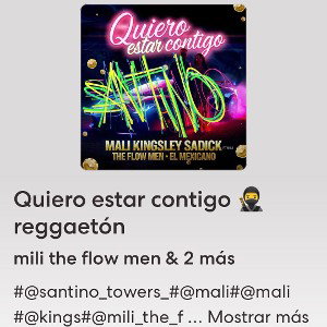 Santino 👁️‍🗨️🥷TOWERS 🐾25🐰 - Quiero estar contigo 🥷reggaetón  2026-01-30 15_17