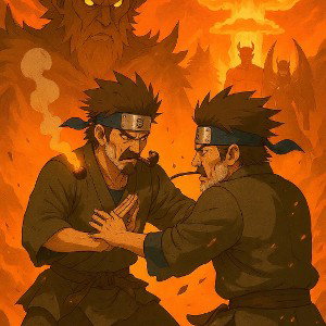 into the fight