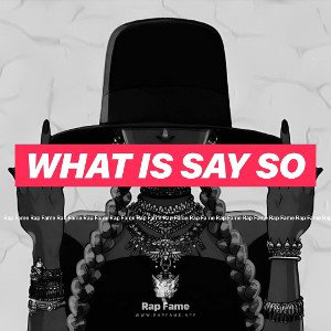 what is say so