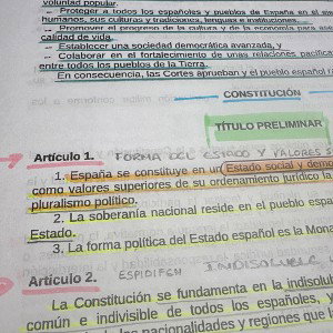 artículos 1 -2 de la constitución española