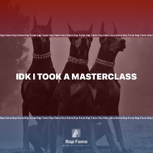 idk I took a masterclass 