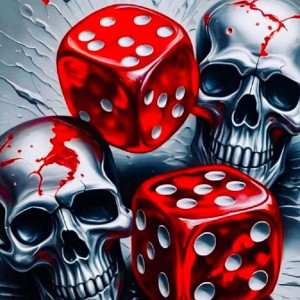 niña Katy a mi amiga el dado 🎲✍️👹