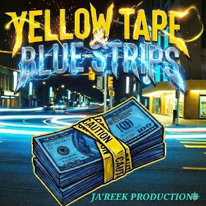 Yellow Tape & Blue Strips