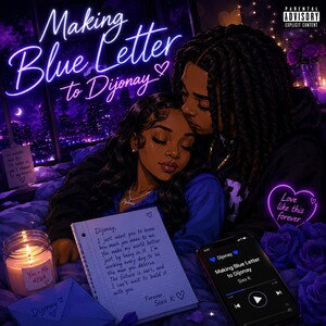 MakingBlueLetterToDijonay