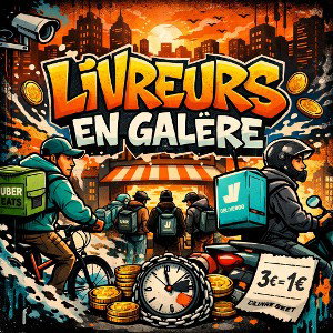 livreurs fast food