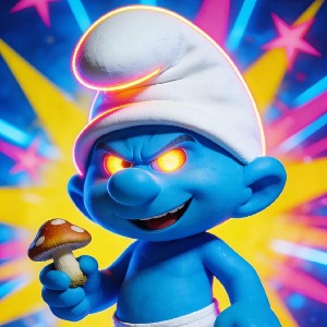 evil smurf