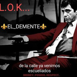 de la calle ya venimos escueliados 