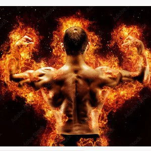 Super Hero In the Gym