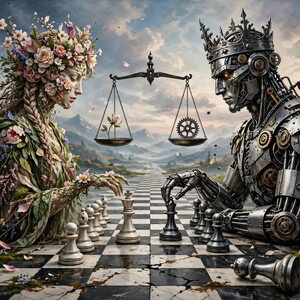 Male Vs Female (A.I.Made)