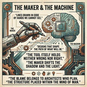 the maker controls the code of the machine 