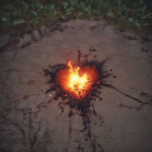 Burning it!