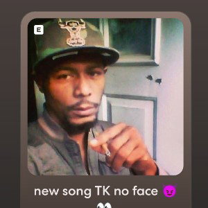 new song TK no face 😈👀😈😈