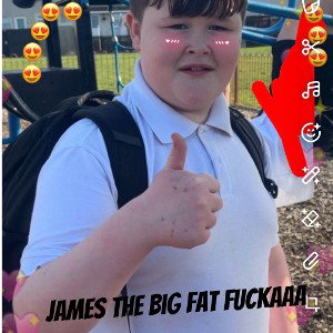 james the bit fat fuckaa