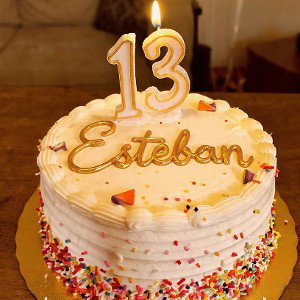 Joyeux anniversaire Esteban 