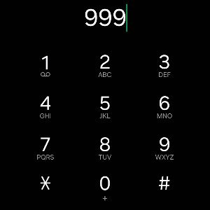 call 999