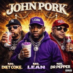 JOHN PORK(with Mr Diet Coke, Mr Dr. Pepper
