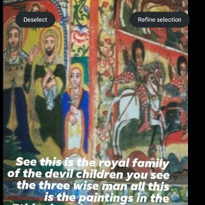 don't be deceived test all things even that new testament they got something to do with the Ethiopian Church