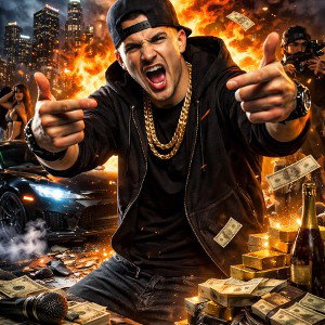 Yo, I’m lit, never quit, stackin’ hits, that’s legit,