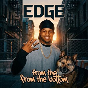 from the bottom