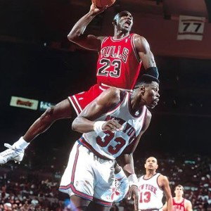 dunking on em