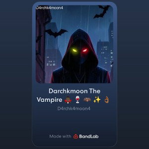 Darchkmoon The Vampire 🧛🏿‍♂️ 🍷 🦇 ✨️ 👌🏾 