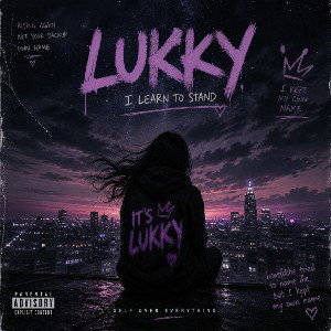 Lukky in the dust 