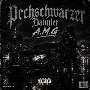 Pechschwarzer Daimler AMG