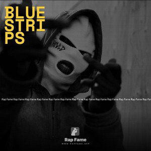 blue strips 
