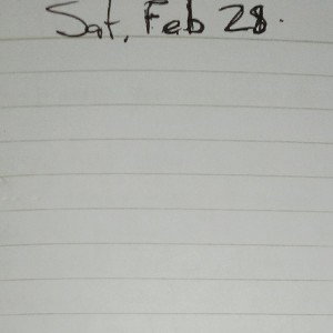 Saturday 