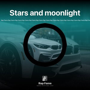Stars and moonlight 