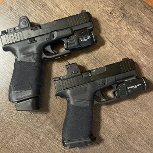With them Glocks