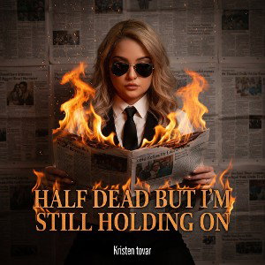 half dead but I’m still holding on 