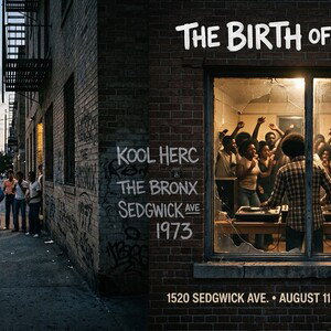 The birth of hip hop