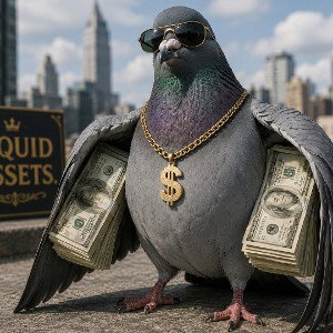 The dollars freestyle pigeon man
