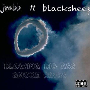 blowing big ass smoke rings 
