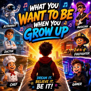 you can be whatever you want when you grow up