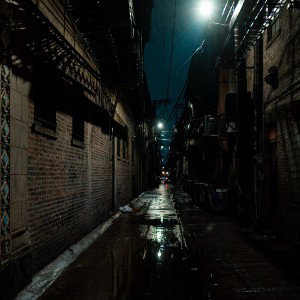 in the deep dark depths 