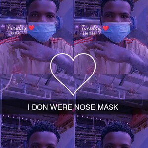 I don go wear masks 
