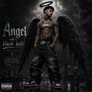 ANGEL WITH A BLACK HALO BY JUSTIN JBO HATCH