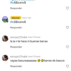 basura hablando de basura