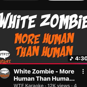 morehumanthanhumanfreestyleiinspiredbyoriginalWhiteZombieinstrumentalMatthewJ