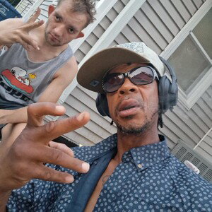 Outside Flo Rome Da Real & a BOSS