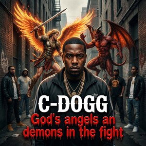 God's angels an the Demons in the fight 