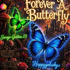 she's a butterfly but to a friend to all 